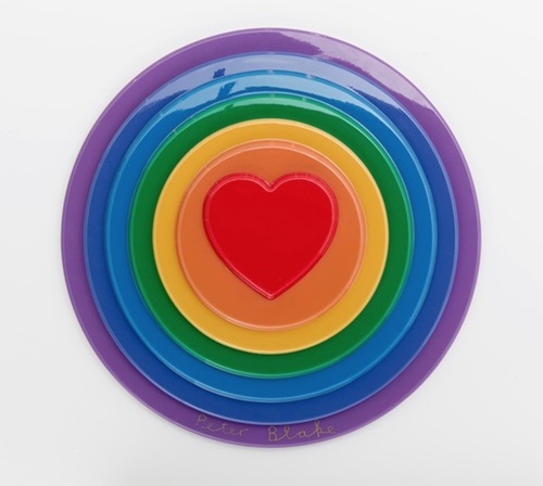 Rainbow Target  by Peter Blake