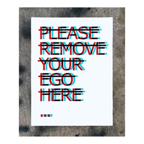 Untitled (Please Remove Your Ego Here...) by Rero