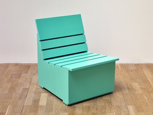 Sunny Chair For Whitechapel (Mint) by Mary Heilmann