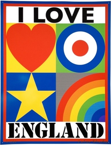 I Love England  by Peter Blake