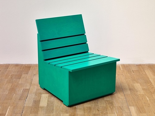 Sunny Chair For Whitechapel (Green) by Mary Heilmann