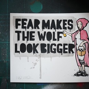 Fear Makes The Wolf Look Bigger (Little Red) by Mau Mau