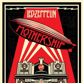 Zeppelin Mothership by Shepard Fairey
