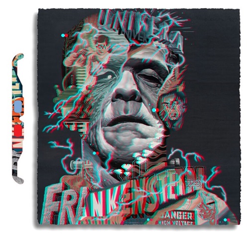 3D Frankenstein  by Tristan Eaton