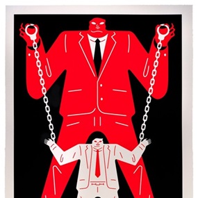 Little Big Man Mueller / Trump (Red) by Cleon Peterson