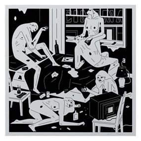 Park Ave (White) by Cleon Peterson
