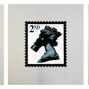 Stamps Of Mass Destruction 10 (Legacy Editions - Gold Leaf Screenprint Edition) by James Cauty