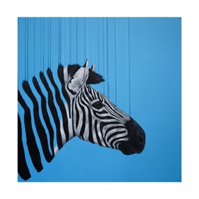 Fragmented Freedom (Blue) by Louise McNaught