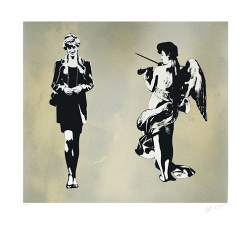 Diana And Angel (First Edition) by Blek Le Rat