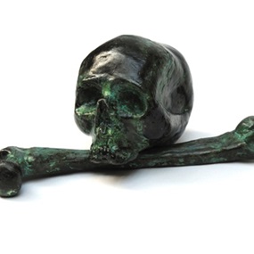 Skull & Femur by Billy Childish