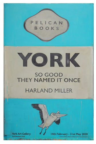 York, So Good They Named It Once (Poster) by Harland Miller