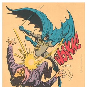 Bat-Wockk! by Mr Brainwash