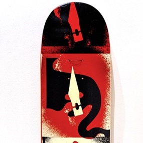 Cut It Up - Do It Yourself (Skate Deck) by Shepard Fairey