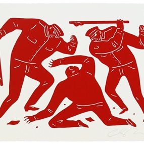 Civil Rights (Red) by Cleon Peterson