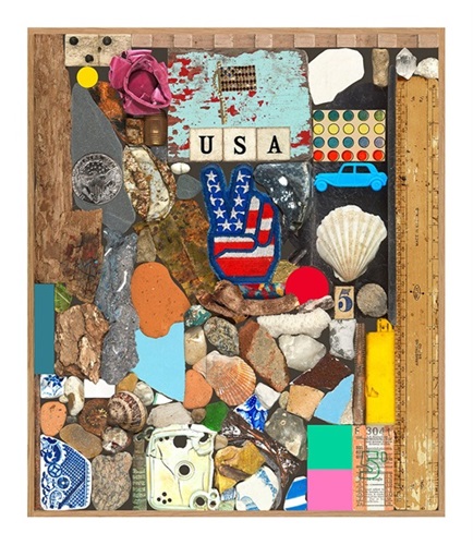 USA Series: Stones And Shells  by Peter Blake