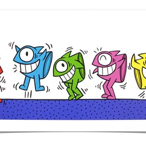 Dancing In A Haring Style by El Pez