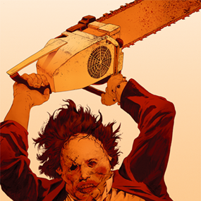 The Texas Chainsaw Massacre (Vertical) by Robert Sammelin