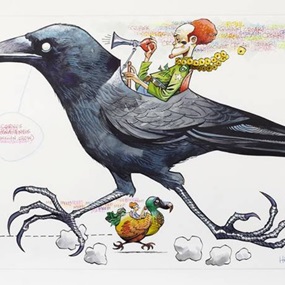 Hawaiian Crow by Jamie Hewlett