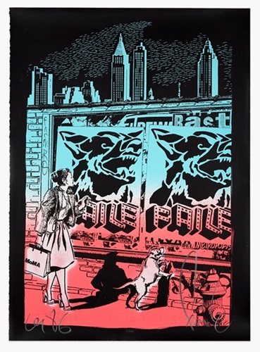 Walk On The Wild Side  by Faile