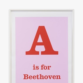 A Is For Beethoven by Jeremy Deller