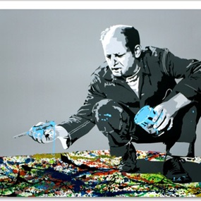 Jackson Pollock by Mr Brainwash