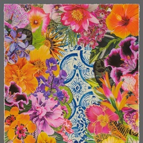 Gild The Lily (Caribbean Azulejo) by Carlos Rolon