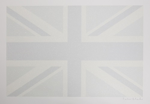 Union Flag (Greyscale) by Peter Blake