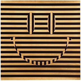 Smiley (Gold) by Carl Cashman