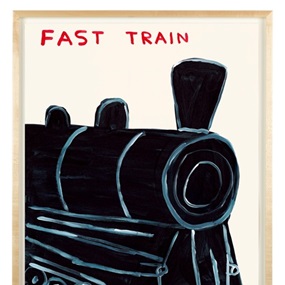 Untitled (Fast Train To Shitsville) by David Shrigley