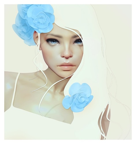Flor Azul  by Cezar Brandao