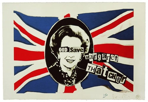 God Save Margaret Thatcher  by Jamie Reid | Billy Childish