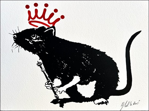 The King  by Blek Le Rat