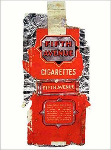 Fag Packets (Fifth Avenue)  by Peter Blake