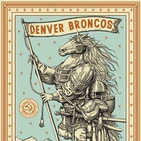 Denver Broncos "Opposable Thumbs" by Ravi Zupa