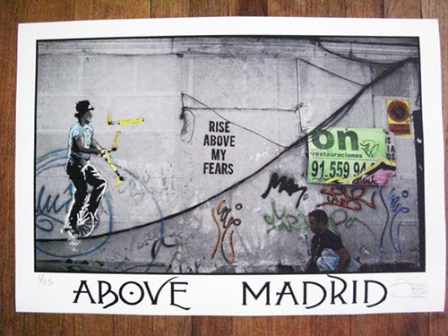 Above Madrid  by Above