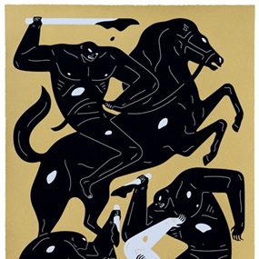 Long Live Death (Gold) by Cleon Peterson