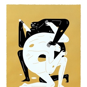 Never Win, Never Lose (Gold) by Cleon Peterson