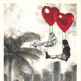Love Is In The Air - Miami by Mr Brainwash