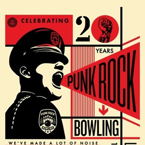 Punk Rock Bowling by Shepard Fairey