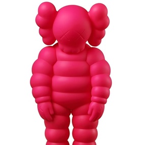 What Party (Sculpture) (Pink) by Kaws