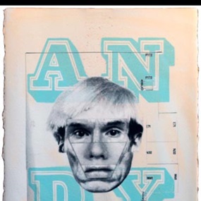 Dirty Warhol (Andy) by Ben Eine