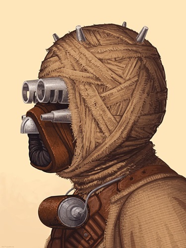 Tusken Raider  by Mike Mitchell