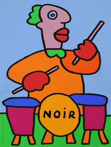 Drummer  by Thierry Noir