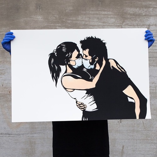 The Lovers (60 x 90cm Edition) by Pobel