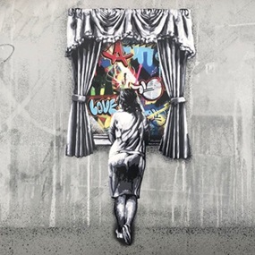 Figure At The Window (Reverse) by Martin Whatson