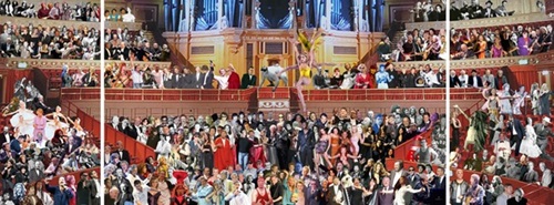 Appearing At The Royal Albert Hall  by Peter Blake