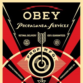 Propaganda Services Eye by Shepard Fairey
