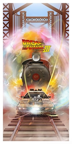 Back To The Future III (Foil Variant) by Andy Fairhurst