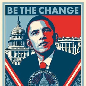 Inauguration Print (Signed) by Shepard Fairey