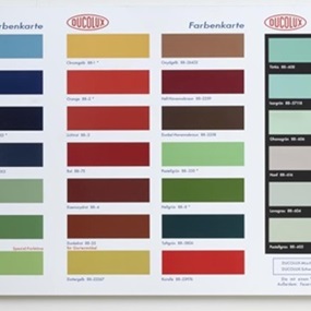 Colour Chart (H2) by Damien Hirst